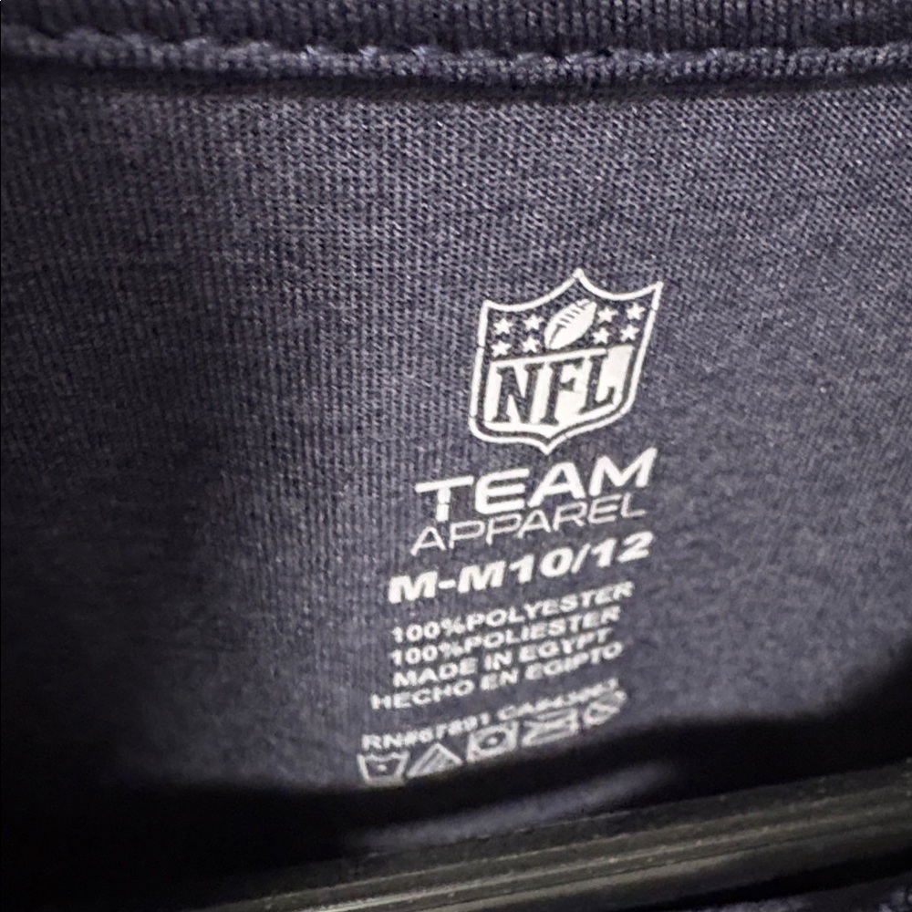 Lot of 2x [NFL] Seattle Seahawks NFL Casual Heather Shirts Tops Youth Kids M/L - Picture 7 of 10